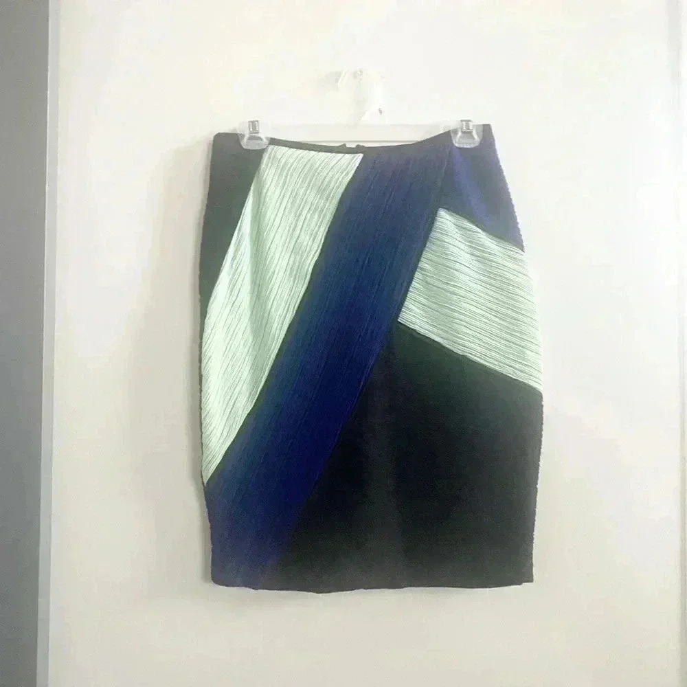 Anthropologie‎ Maeve colorblock skirt 2